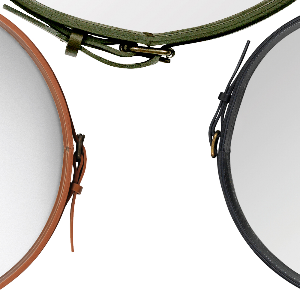 Adnet Round Mirror