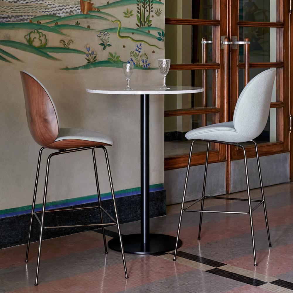 Beetle 3D Veneer Bar Stool