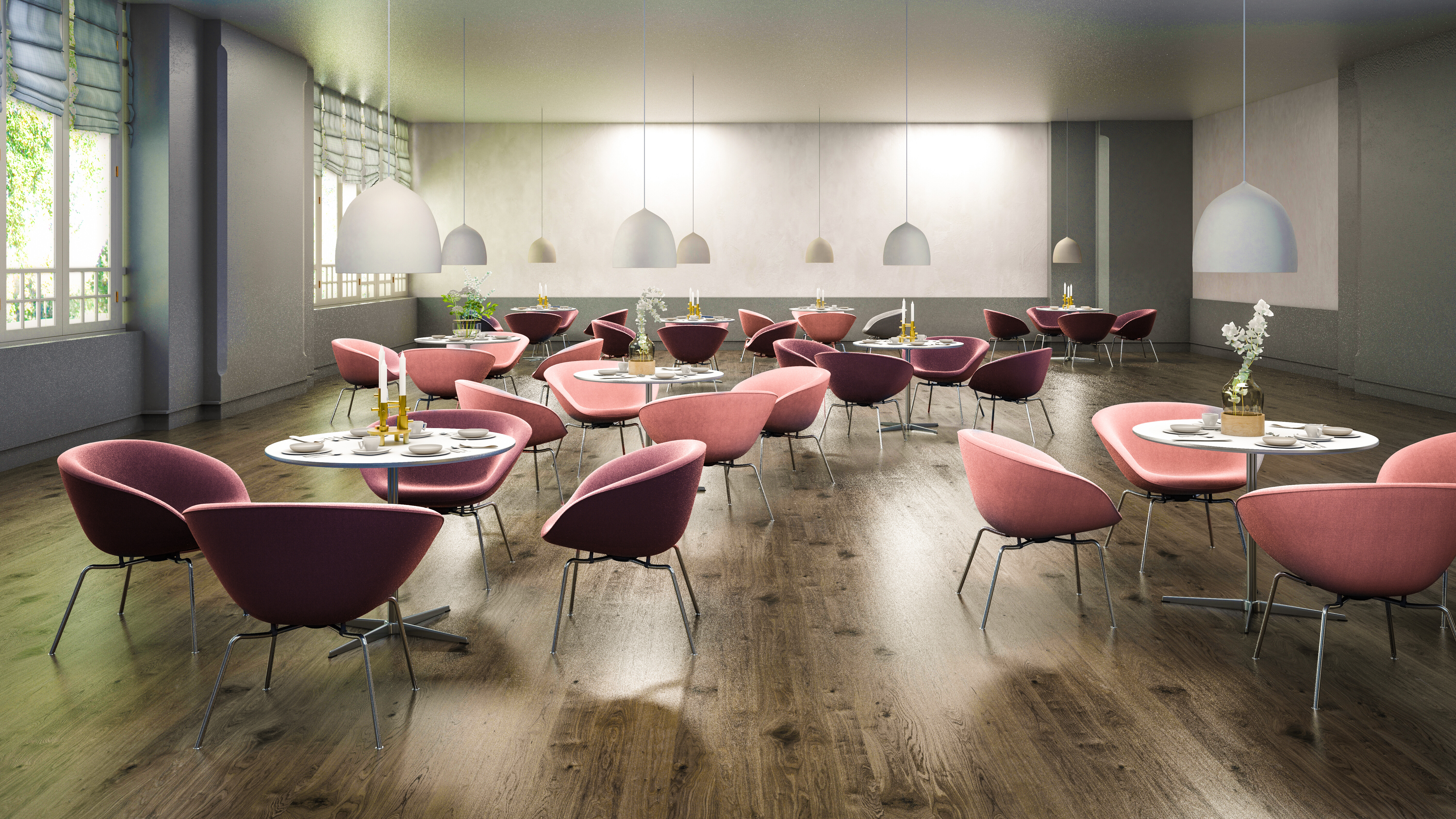 cafe-area-with-the-pot-and-ph-table-pink