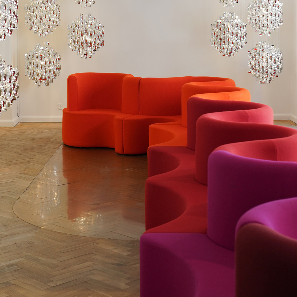 Cloverleaf Upholstered