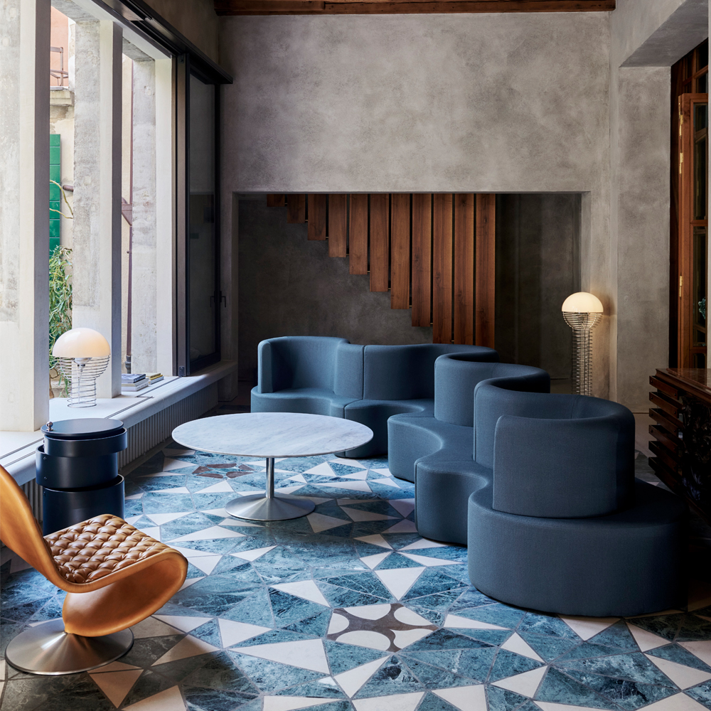 Cloverleaf Upholstered