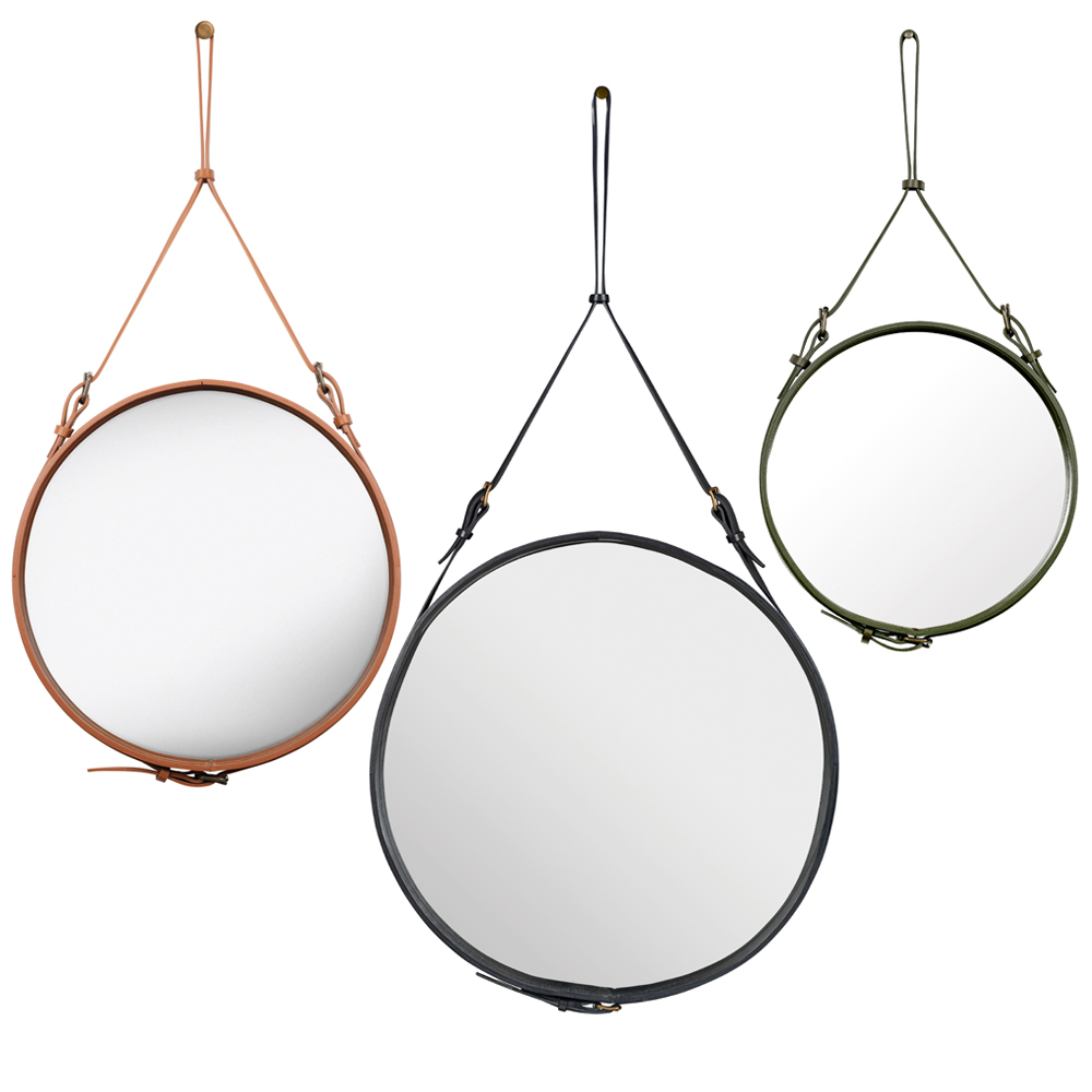 Adnet Round Mirror
