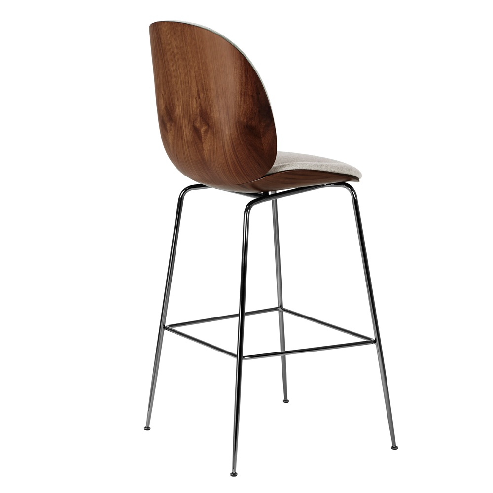 Beetle 3D Veneer Bar Stool