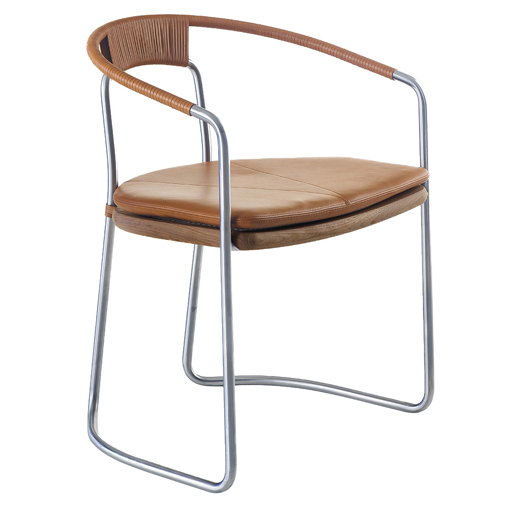 CB-450 Geometric Side Chair 