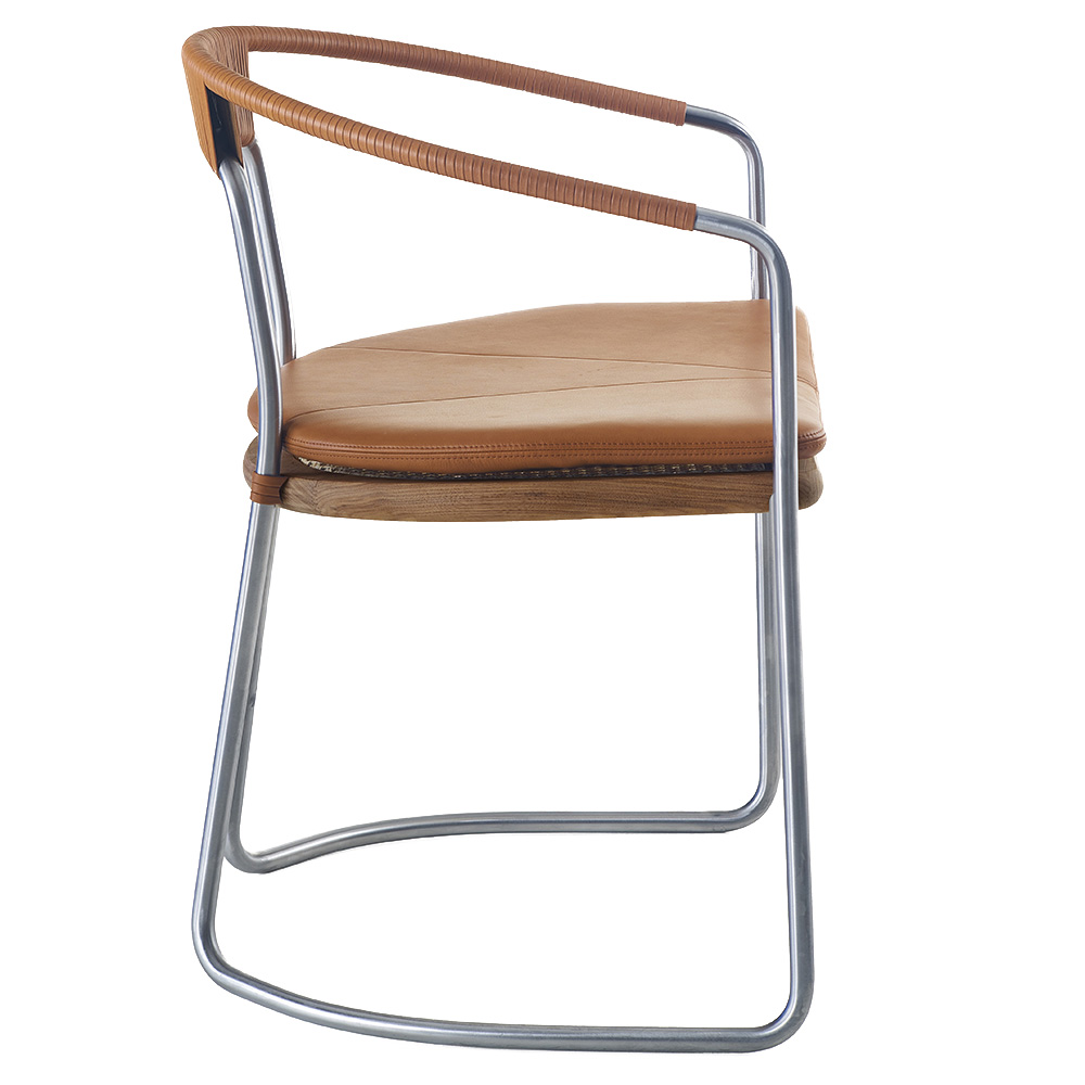 CB-450 Geometric Side Chair 