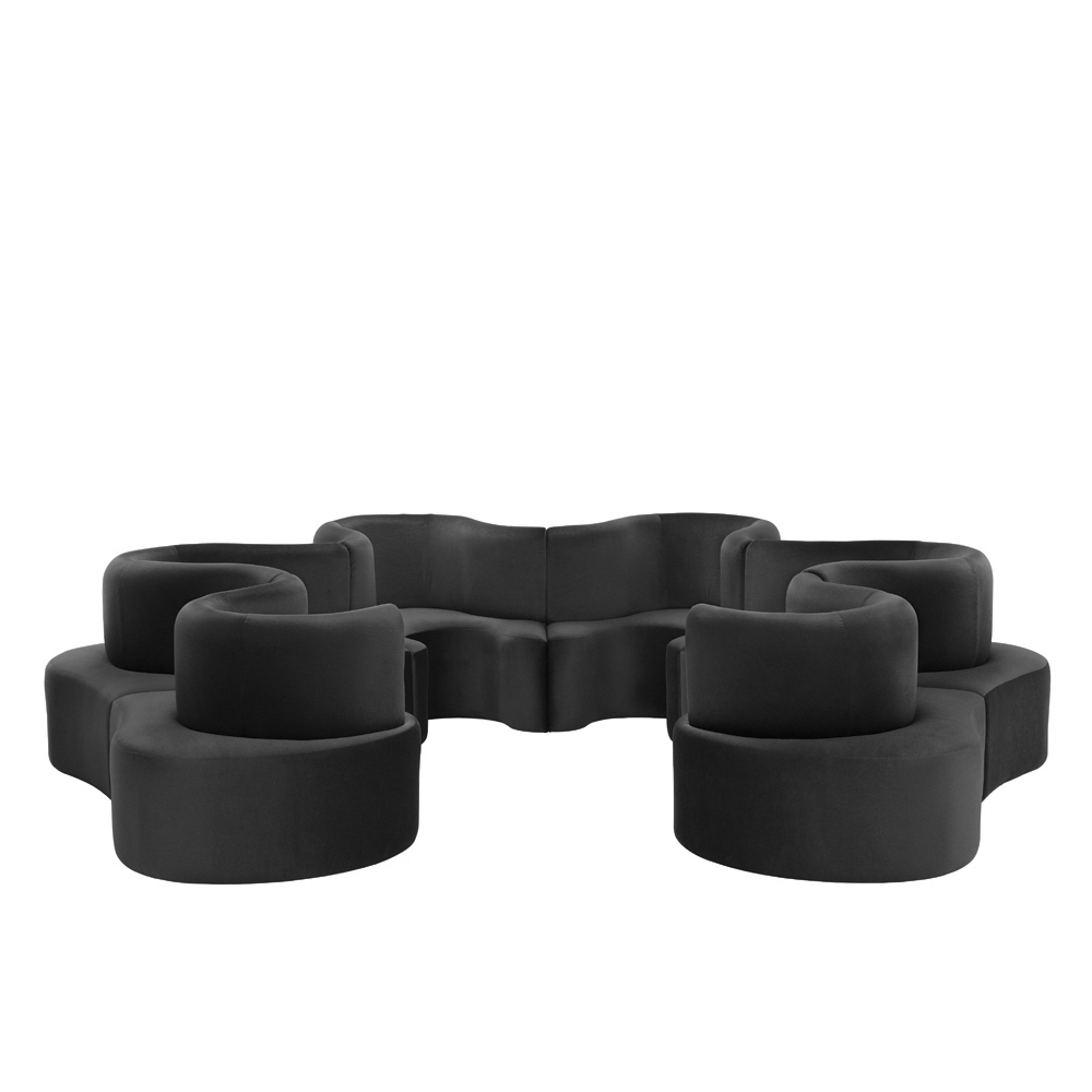 Cloverleaf Upholstered