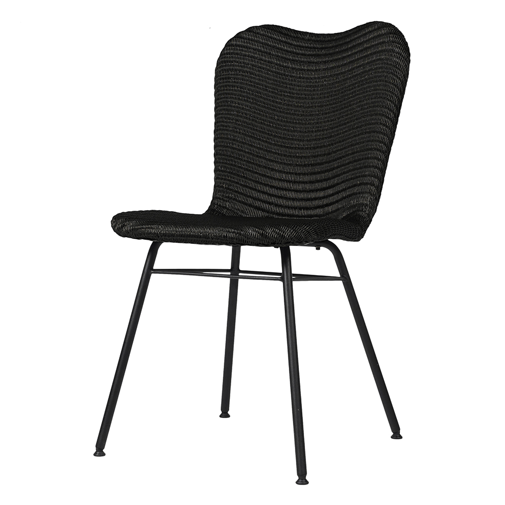 lily dining chair steel base vincent sheppard