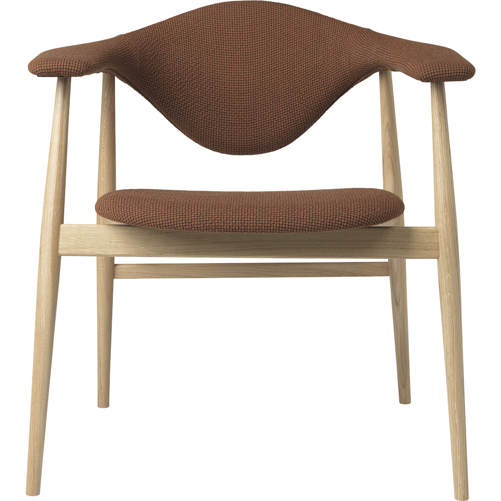 Masculo Dining Chair - Wood Base