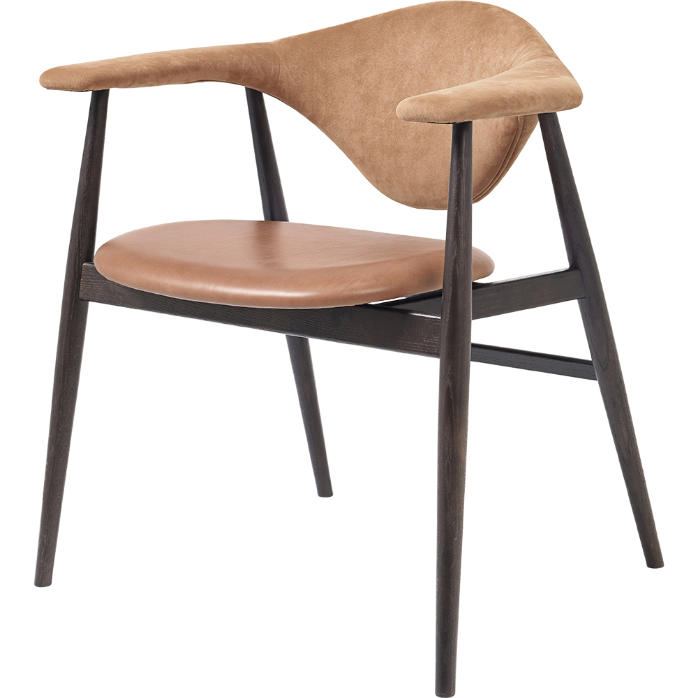Masculo Dining Chair - Wood Base