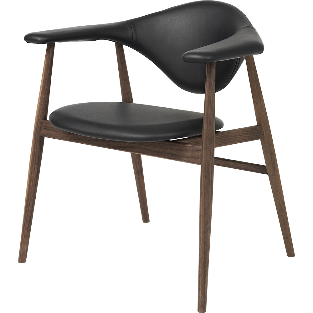 Masculo Dining Chair - Wood Base