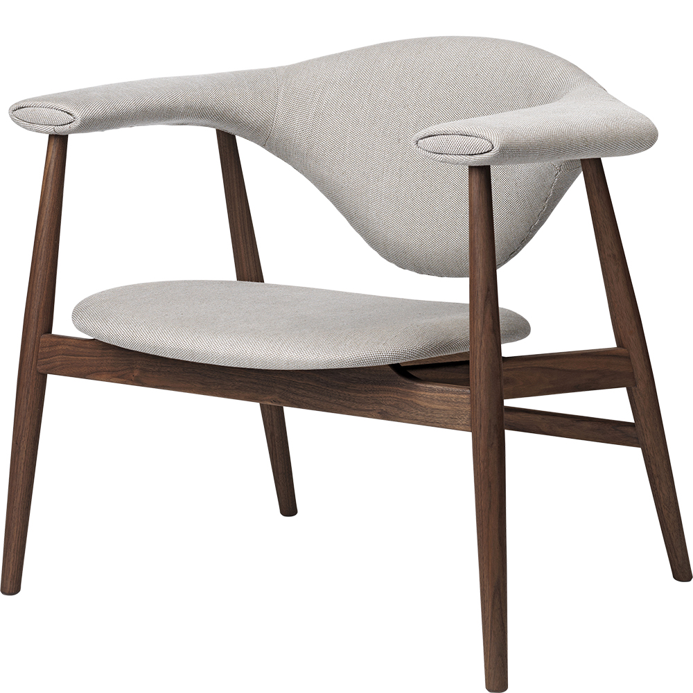 Masculo Lounge Chair - Wood Base