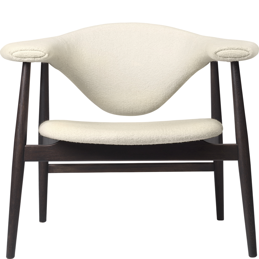 Masculo Lounge Chair - Wood Base